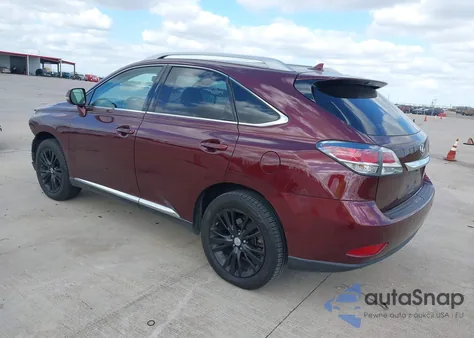 2013 Lexus Rx 350 z USA, uszkodzony, nr VIN 2T2ZK1BA3DC131539